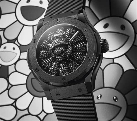 hublot classic fusion takashi murakami all black 45 mm|TAKASHI MURAKAMI .